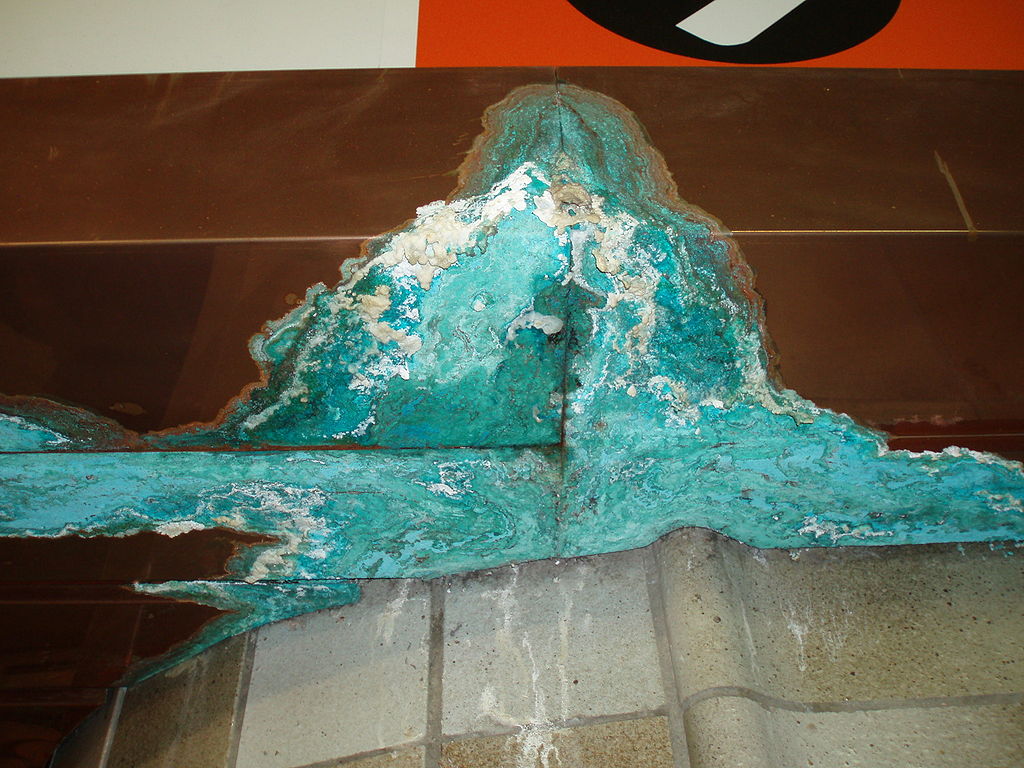 Verdigris, pigmento produzido a partir do cobre